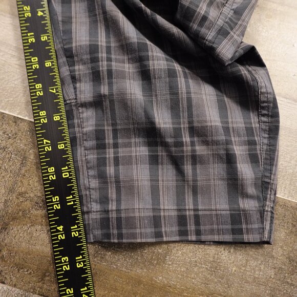 Columbia Omni-Wick Plaid Shorts Women’s Size 4 Gray Quick Dry Hiking Outdoor - Picture 5 of 13